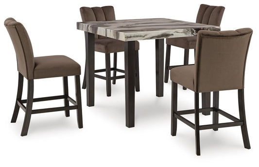 Jeshina - Counter Height Dining Table Set 5 Piece Dining Room Sets by Signature Design by Ashley® - Walls Furniture & Mattress