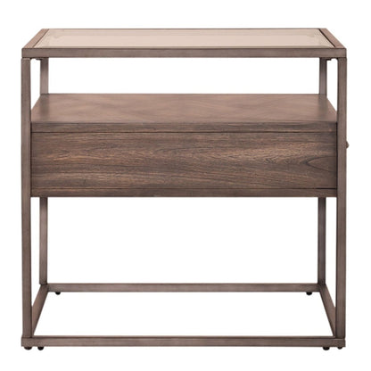 Jamestown - End Table - Tobacco End Tables by Liberty Furniture - Walls Furniture & Mattress