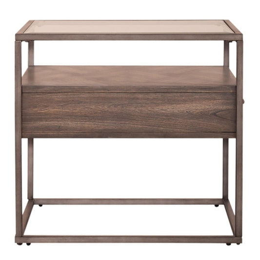 Jamestown - End Table - Tobacco End Tables by Liberty Furniture - Walls Furniture & Mattress