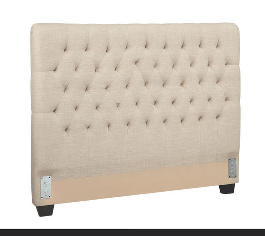 Chloe - Upholstered Panel Headboard Upholstered Headboards by CoasterEssence - Walls Furniture & Mattress
