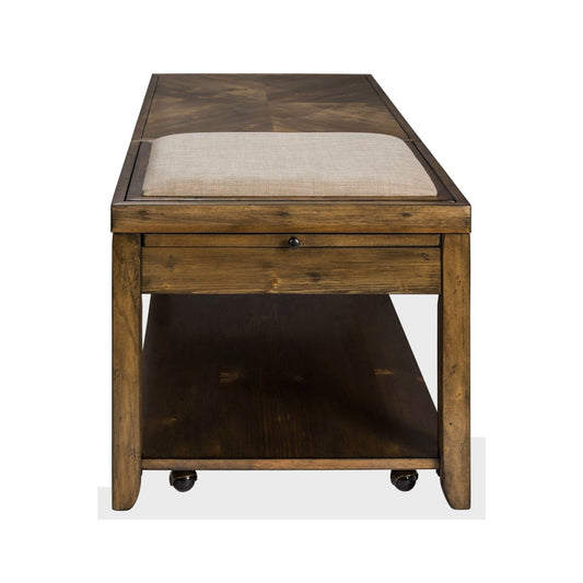Mitchell - Cocktail Table - Dark Brown Cocktail Tables by Liberty Furniture - Walls Furniture & Mattress