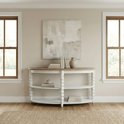 Turnberry Park - Sofa Table - Washed White Sofa Tables by Liberty Furniture - Walls Furniture & Mattress