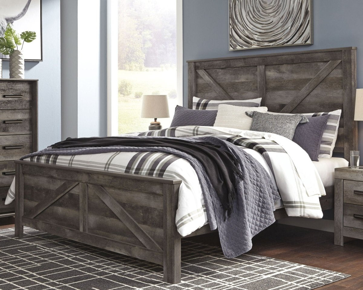 Wynnlow - Crossbuck Panel Bed Panel Beds by Signature Design by Ashley® - Walls Furniture & Mattress