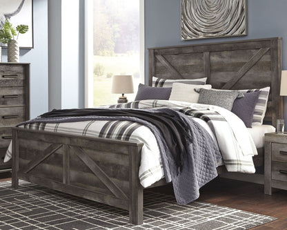 Wynnlow - Crossbuck Panel Bed Panel Beds by Signature Design by Ashley® - Walls Furniture & Mattress