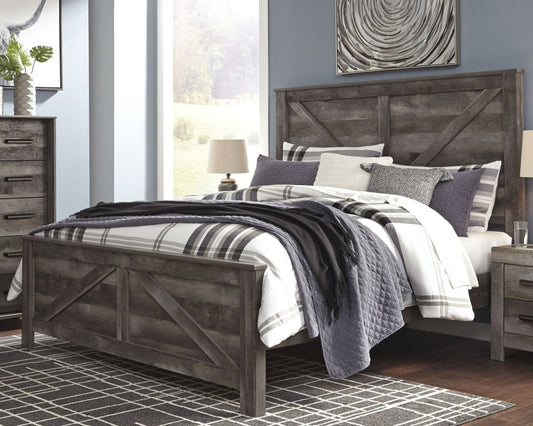 Wynnlow - Crossbuck Panel Bed Panel Beds by Signature Design by Ashley® - Walls Furniture & Mattress