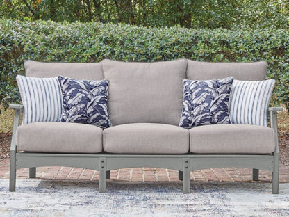 Cove Beach - Sofa With Cushion - Gray Sofas by Signature Design by Ashley® - Walls Furniture & Mattress