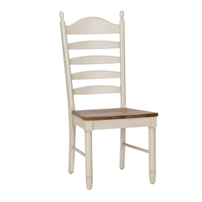 Springfield - Ladder Back Side Chair - Honey & Cream Side Chairs by Liberty Furniture - Walls Furniture & Mattress