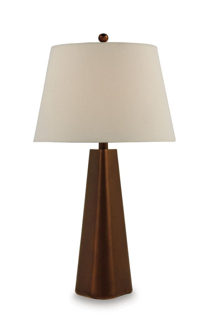 Jendale - Metal Table Lamp - Bronze Finish Table Lamps by Signature Design by Ashley® - Walls Furniture & Mattress