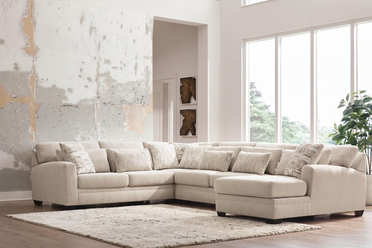 Mandi Point - Sectional Stationary Sectionals by Benchcraft® - Walls Furniture & Mattress