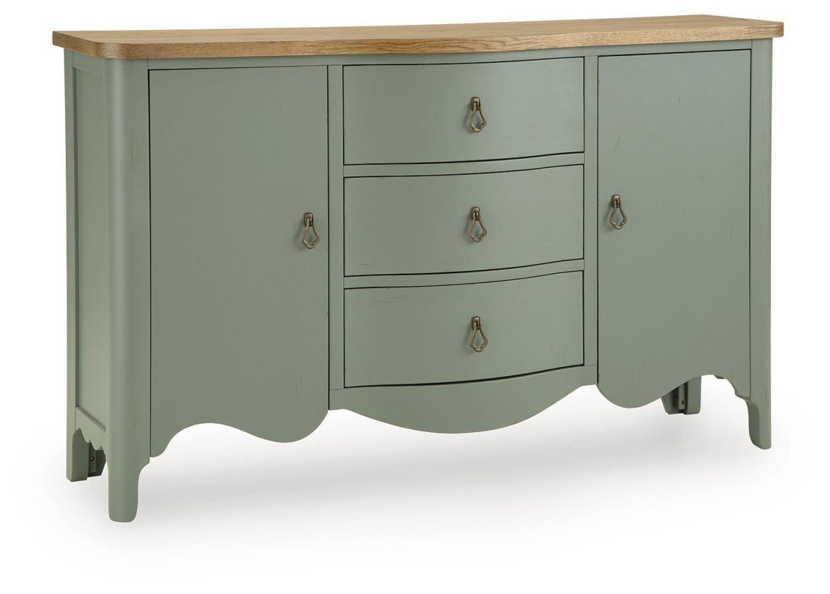 Actonville - Accent Cabinet - Antique Green Accent Cabinets by Signature Design by Ashley® - Walls Furniture & Mattress