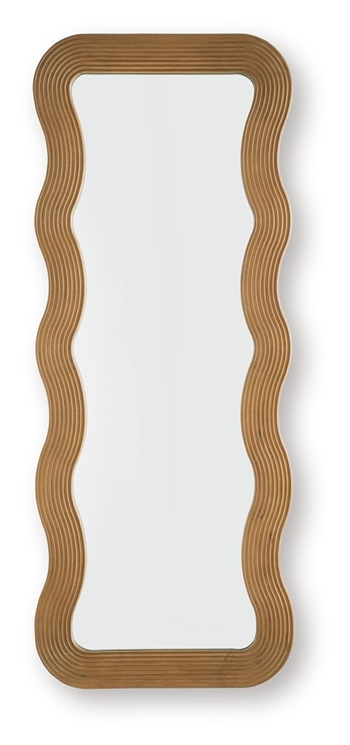 Ellisonville - Brown - Floor Mirror Floor Mirrors by Signature Design by Ashley® - Walls Furniture & Mattress