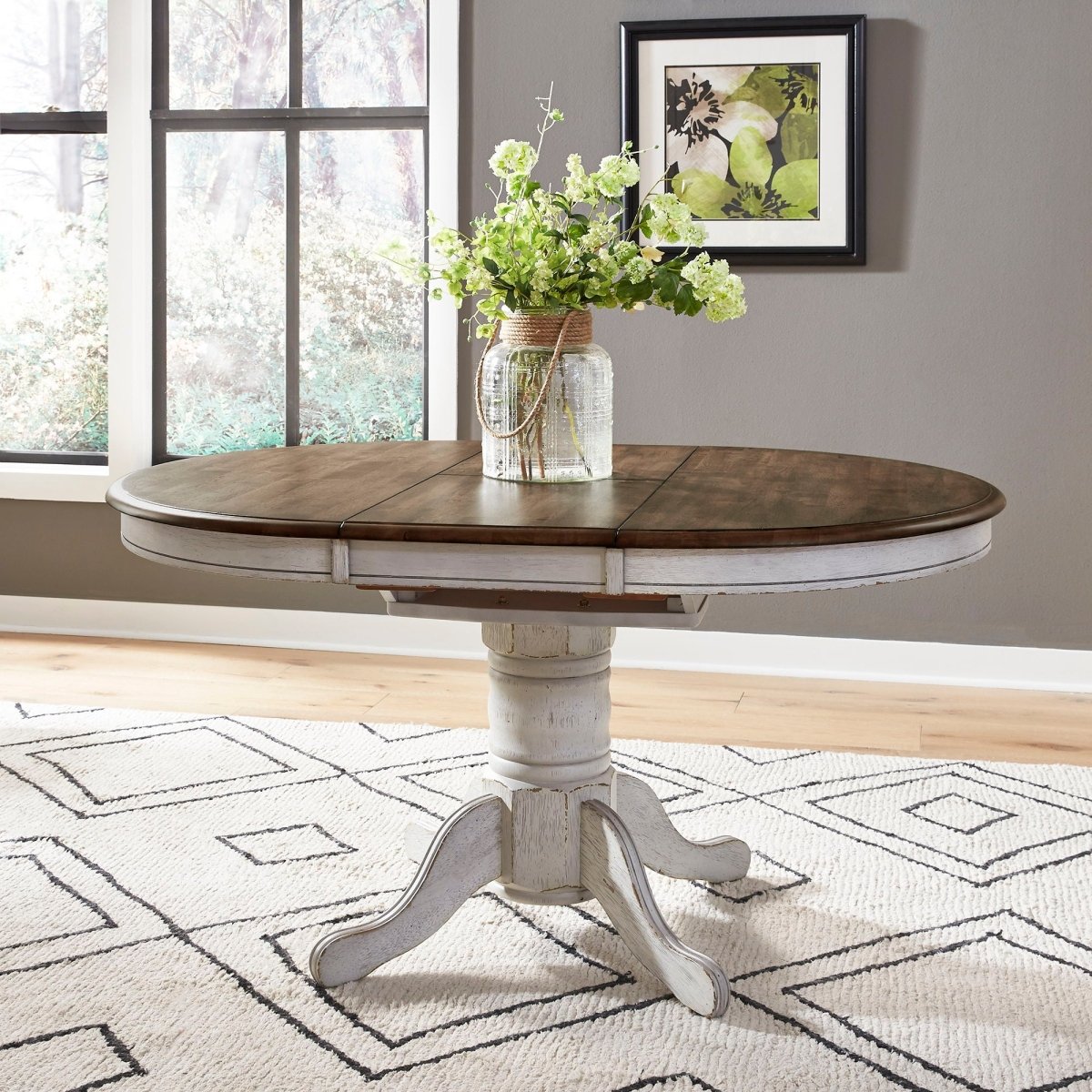 Carolina Crossing - Pedestal Table Dining Tables by Liberty Furniture - Walls Furniture & Mattress
