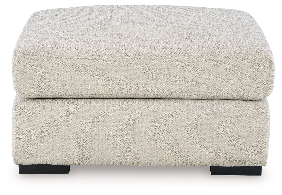 LaureLGrove - Pebble - Oversized Accent Ottoman Accent Ottomans by Benchcraft® - Walls Furniture & Mattress