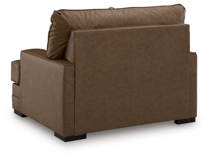 VillaCourt - Caramel - Chair And A Half Arm Chairs by Benchcraft® - Walls Furniture & Mattress
