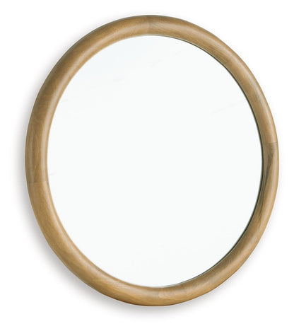 Yadiel - Brown - Accent Mirror Accent Mirrors by Signature Design by Ashley® - Walls Furniture & Mattress