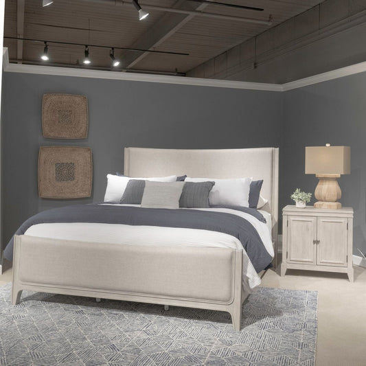 New Haven - Upholstered Bed Upholstered Beds by Liberty Furniture - Walls Furniture & Mattress