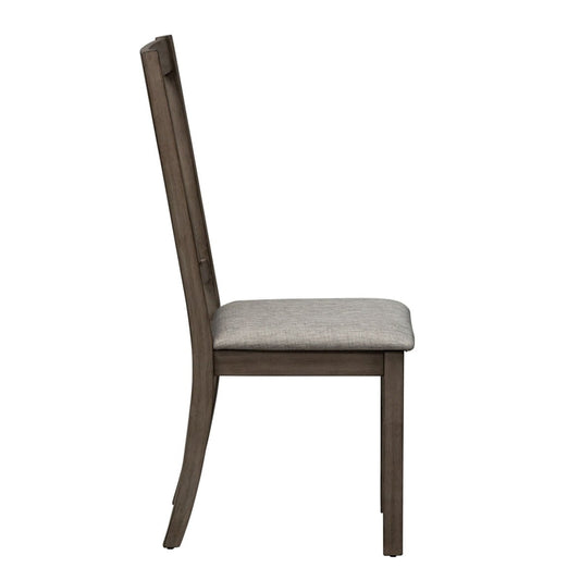 Tanners Creek - Slat Back Side Chair - Dark Gray Side Chairs by Liberty Furniture - Walls Furniture & Mattress
