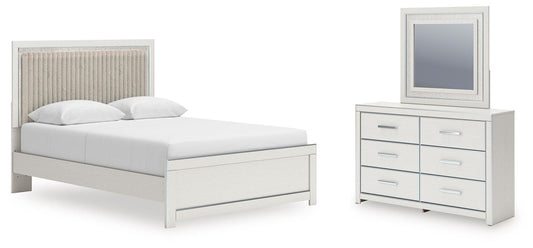 Zuraleus - Upholstered Panel Platform Bedroom Set 3 Piece Bedroom Sets by Signature Design by Ashley® - Walls Furniture & Mattress