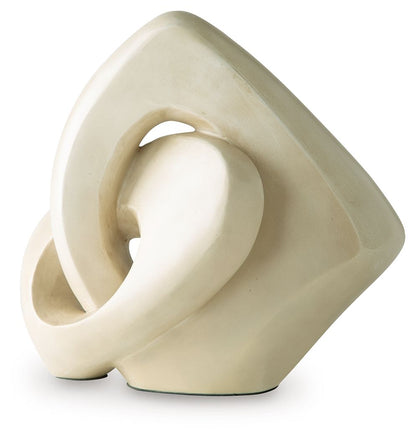 Feebs - Sculpture - Antique Beige Sculptures & Figurines by Signature Design by Ashley® - Walls Furniture & Mattress