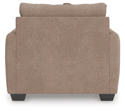 Triston - Peaks - Suede - Chair And A Half Arm Chairs by Benchcraft® - Walls Furniture & Mattress