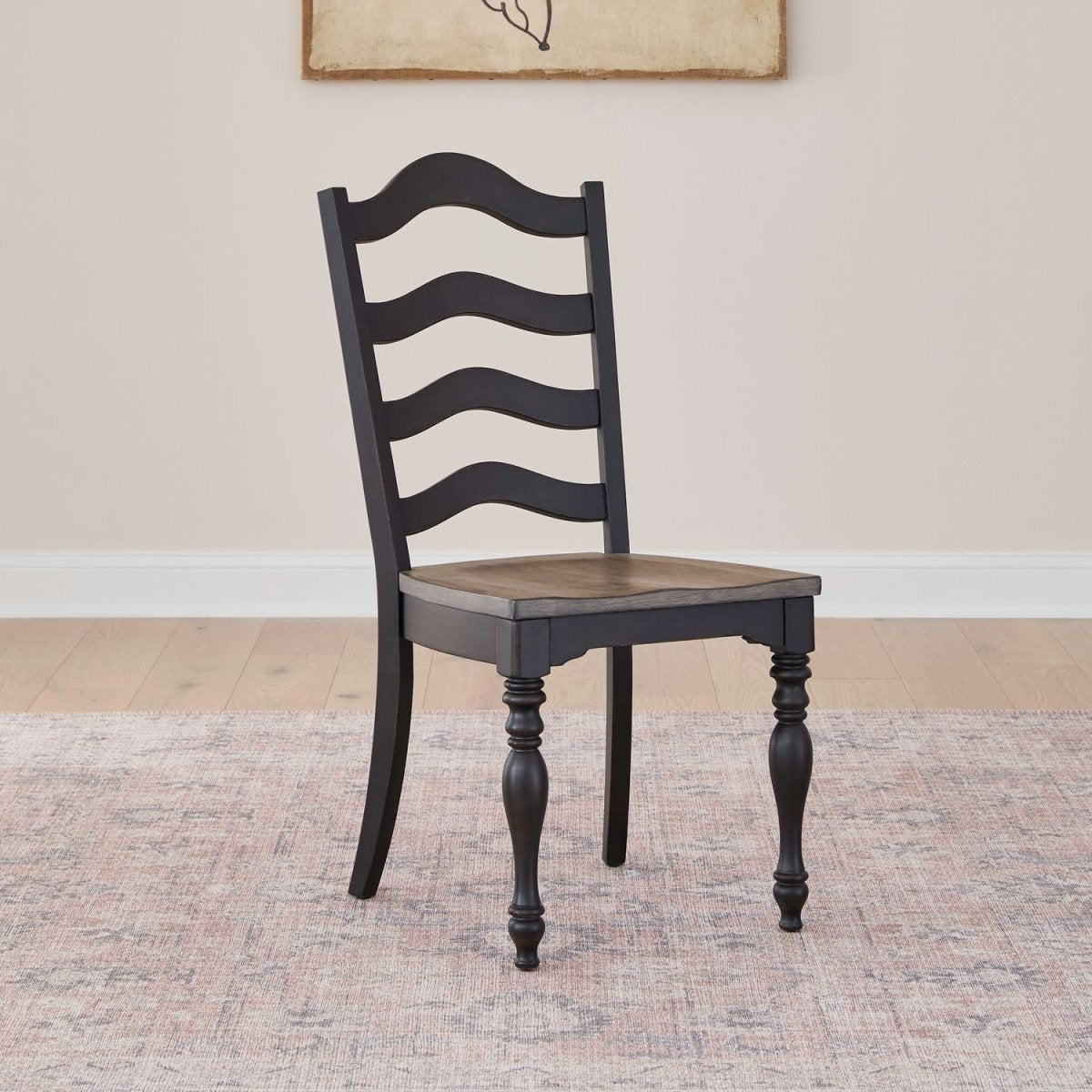 Magnolia Manor - Ladder Back Chair Counter Chairs by Liberty Furniture - Walls Furniture & Mattress