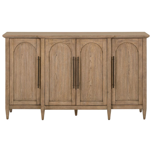 Pavilion - 4 Door Accent Cabinet - Brown