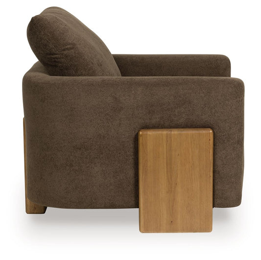 Dairlett - Brown - Accent Chair Accent Chairs by Signature Design by Ashley® - Walls Furniture & Mattress