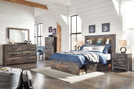 Drystan - Bookcase Bed With Storage Set 8 + Piece Bedroom Sets by Signature Design by Ashley® - Walls Furniture & Mattress
