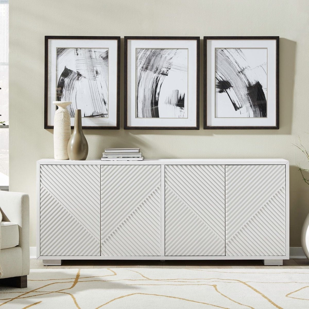 Easton - 82" TV Console TV Stands by Liberty Furniture - Walls Furniture & Mattress