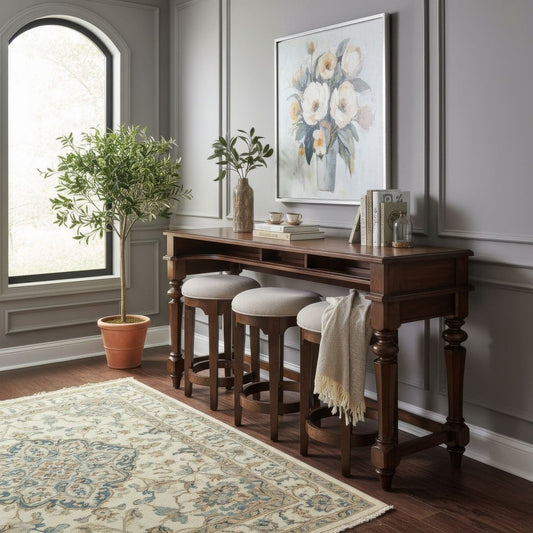 Arden Road - 4 Piece Set - Cherry 4 Piece Living Room Sets by Liberty Furniture - Walls Furniture & Mattress