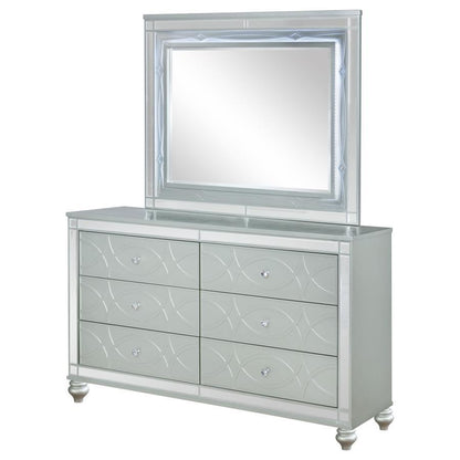 Gunnison - 6 - Drawer Dresser Dressers by CoasterEssence - Walls Furniture & Mattress