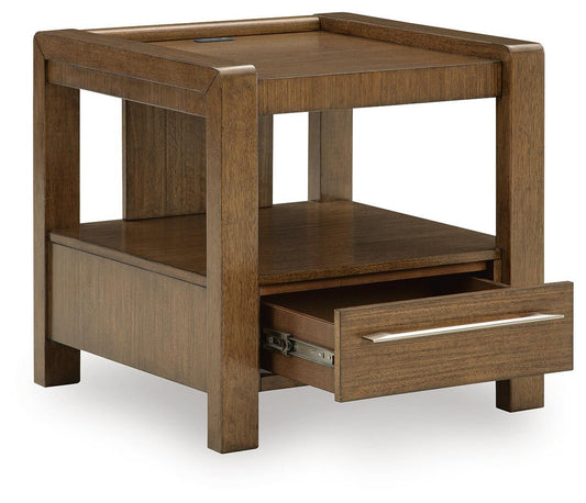 Marxmore - Square End Table - Brown End Tables by Signature Design by Ashley® - Walls Furniture & Mattress