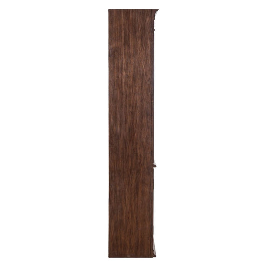 Provence Park - Bunching Bookcase - Chateau Brown Standard Bookcases by Liberty Furniture - Walls Furniture & Mattress