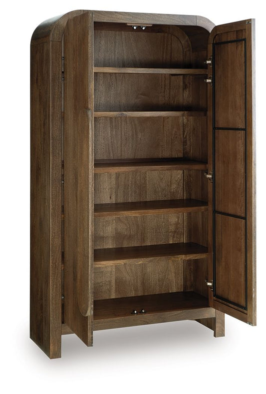 Thoren - Medium Brown - Accent Cabinet Accent Cabinets by Signature Design by Ashley® - Walls Furniture & Mattress