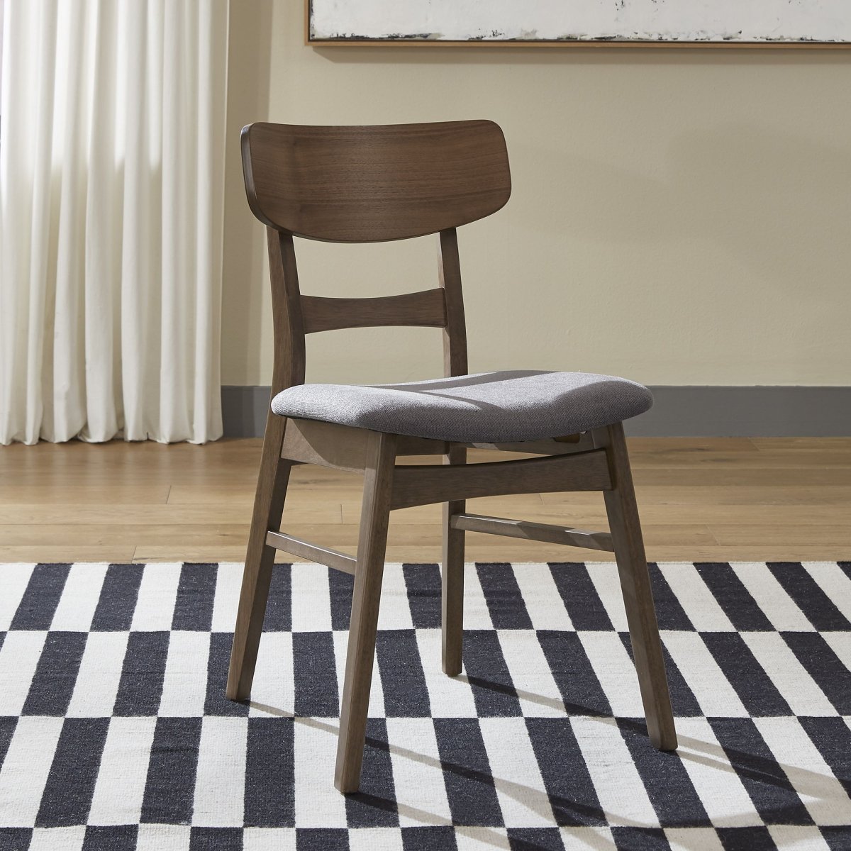 Space Savers - Panel Back Side Chair - Gray Side Chairs by Liberty Furniture - Walls Furniture & Mattress