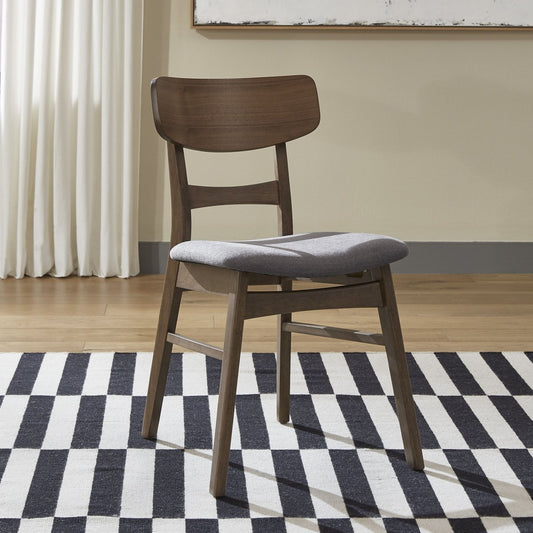Space Savers - Panel Back Side Chair - Gray Side Chairs by Liberty Furniture - Walls Furniture & Mattress