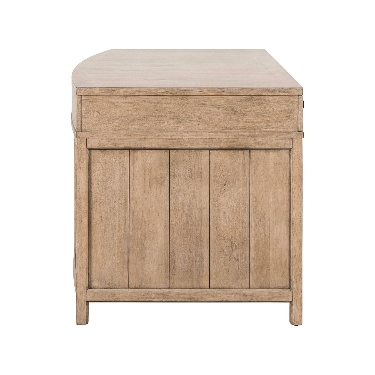 Proximity Place - Jr Executive Desk - Barley Buff Executive Desks by Liberty Furniture - Walls Furniture & Mattress