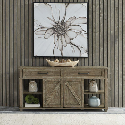 Parkland Falls - Sofa Table - Light Brown Sofa Tables by Liberty Furniture - Walls Furniture & Mattress