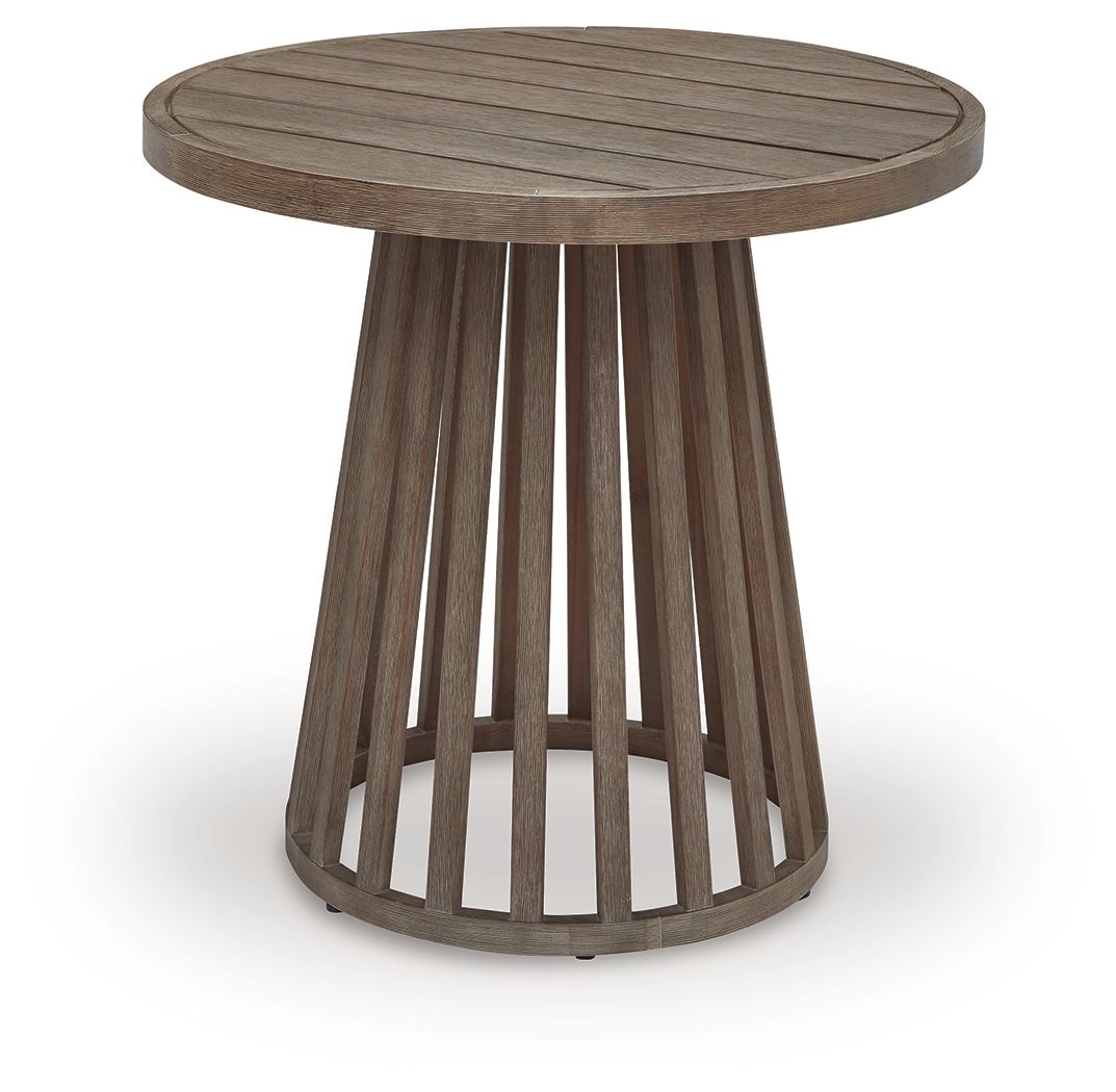 Joy Lagoon - Outdoor Chairs With Cushions/Table (Set of 3) - Beige 3 Piece Outdoor Sets by Signature Design by Ashley® - Walls Furniture & Mattress