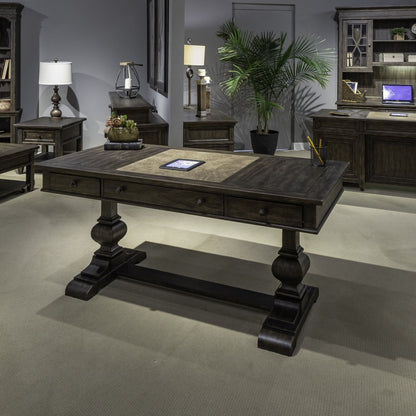 Paradise Valley - Writing Desk - Dark Brown Writing Desks by Liberty Furniture - Walls Furniture & Mattress