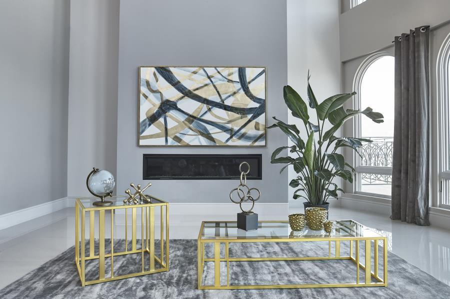 Adri - Coffee And End Table Set Table Sets by Coaster Fine Furniture - Walls Furniture & Mattress