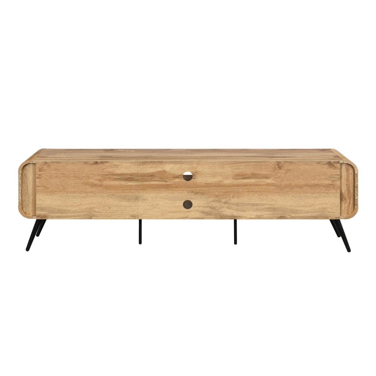 Rowan - 71" Low Profile TV Console - Natural TV Stands by New Classic - Walls Furniture & Mattress