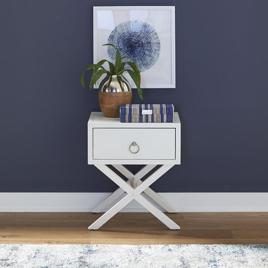 East End - 1 Drawer Accent Table Accent Tables by Liberty Furniture - Walls Furniture & Mattress