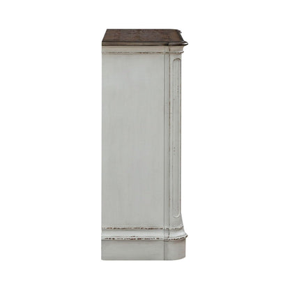 Magnolia Manor - Accent Cabinet - White Accent Cabinets by Liberty Furniture - Walls Furniture & Mattress