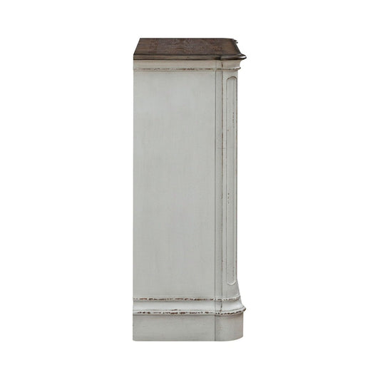 Magnolia Manor - Accent Cabinet - White Accent Cabinets by Liberty Furniture - Walls Furniture & Mattress