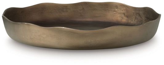 Wallmen - Champagne Gold Finish - Tray Trays by Signature Design by Ashley® - Walls Furniture & Mattress