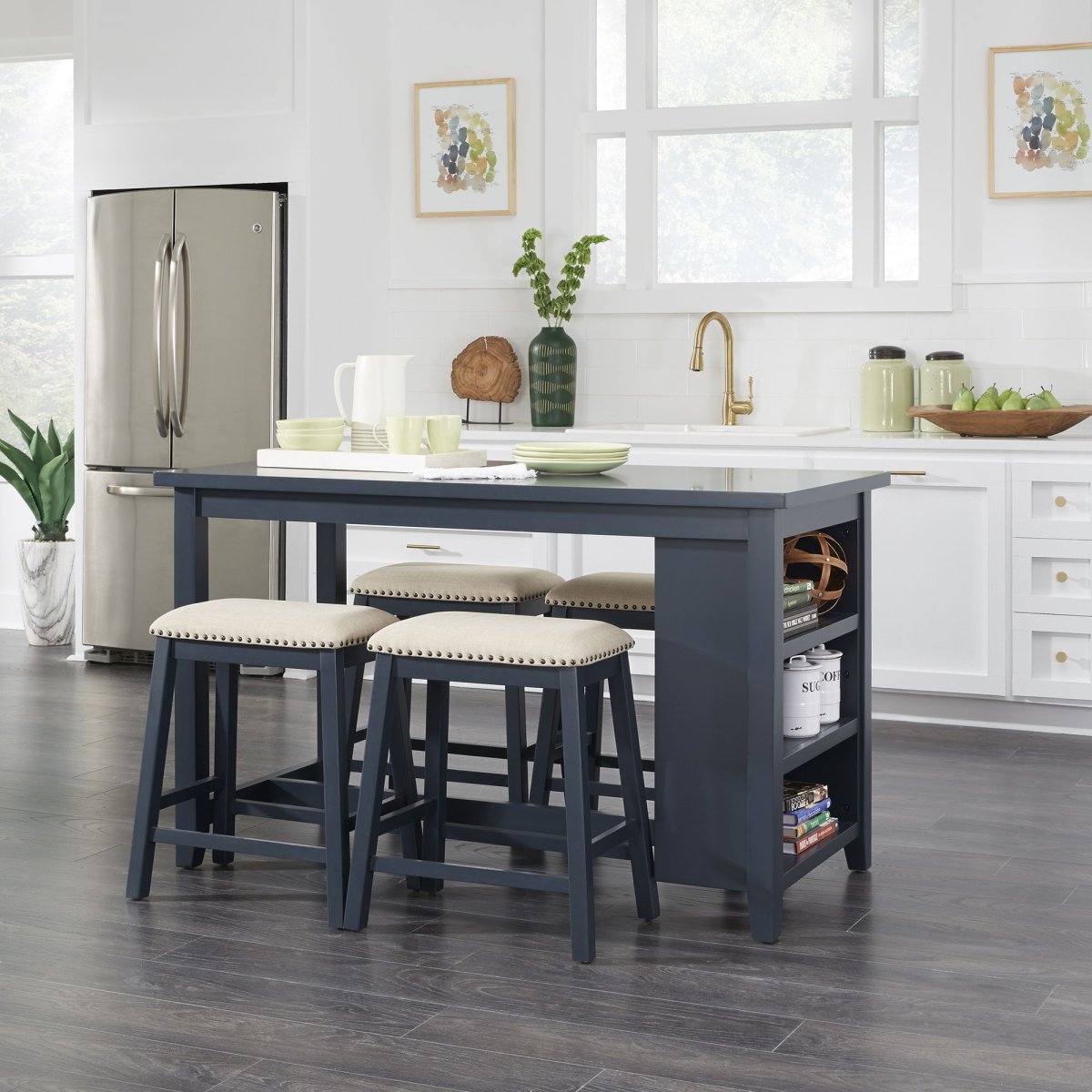 Brook Creek - Counter Set 5 Piece Dining Room Sets by Liberty Furniture - Walls Furniture & Mattress