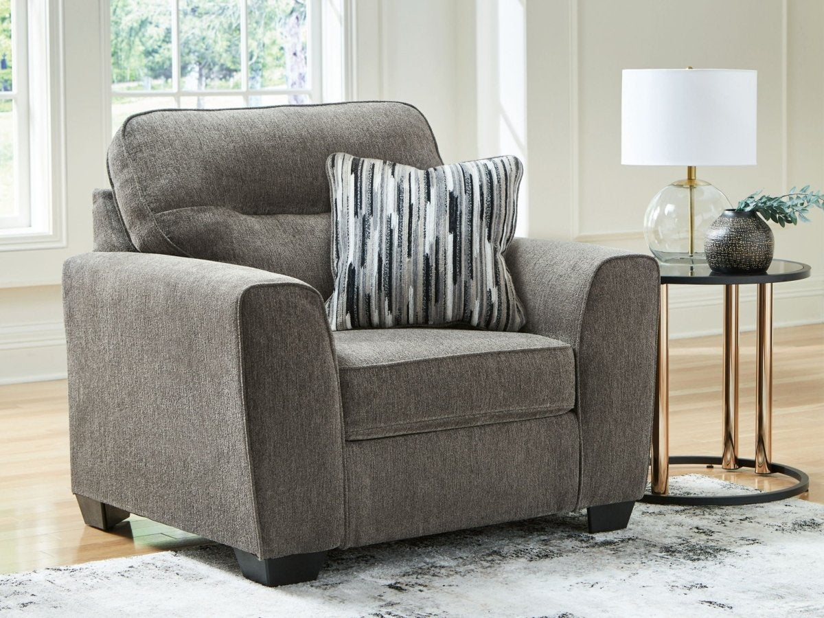Olten - Living Room Set Stationary Chair & Ottoman by Benchcraft® - Walls Furniture & Mattress