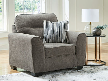 Olten - Living Room Set Stationary Chair & Ottoman by Benchcraft® - Walls Furniture & Mattress