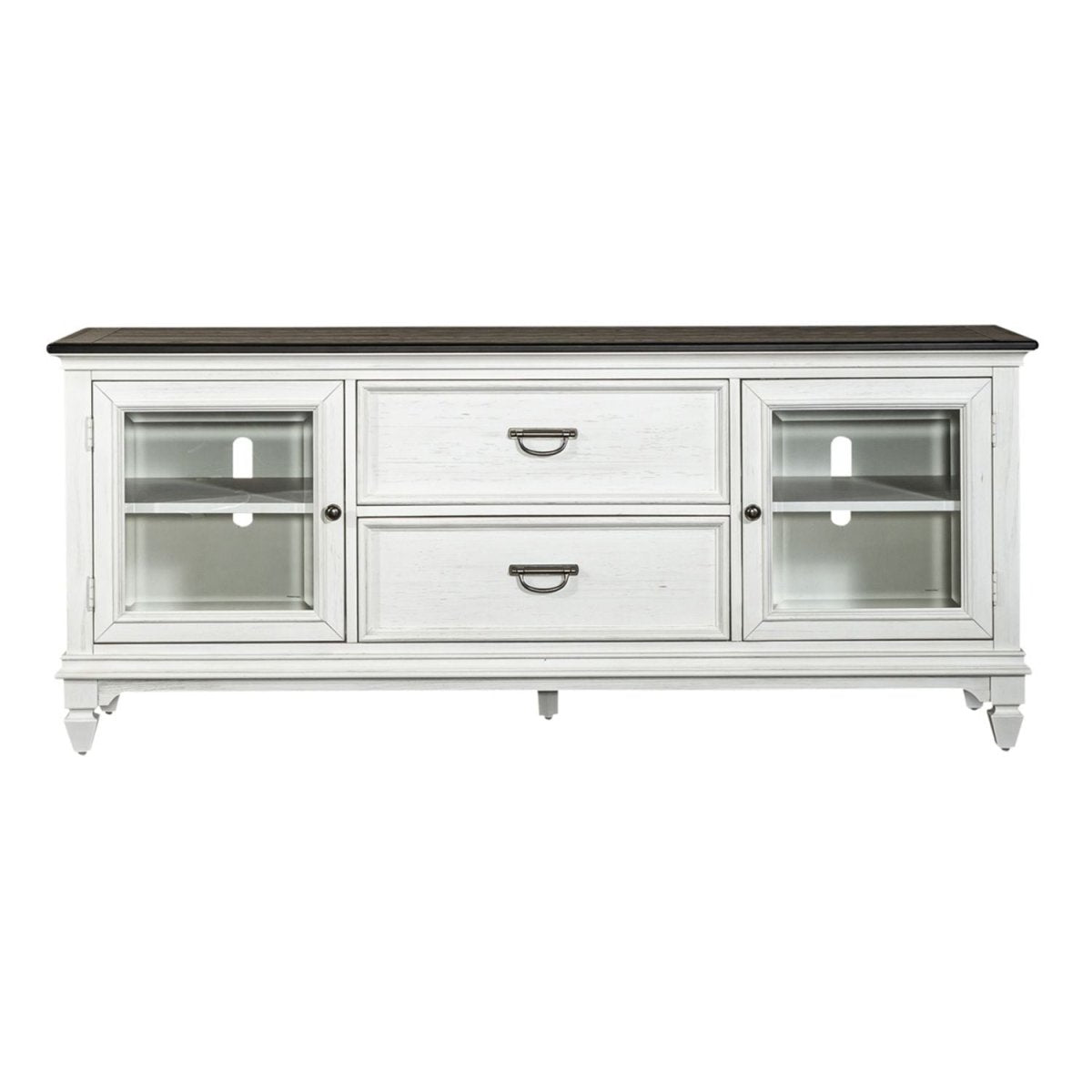 Allyson Park - Entertainment TV Stand - White